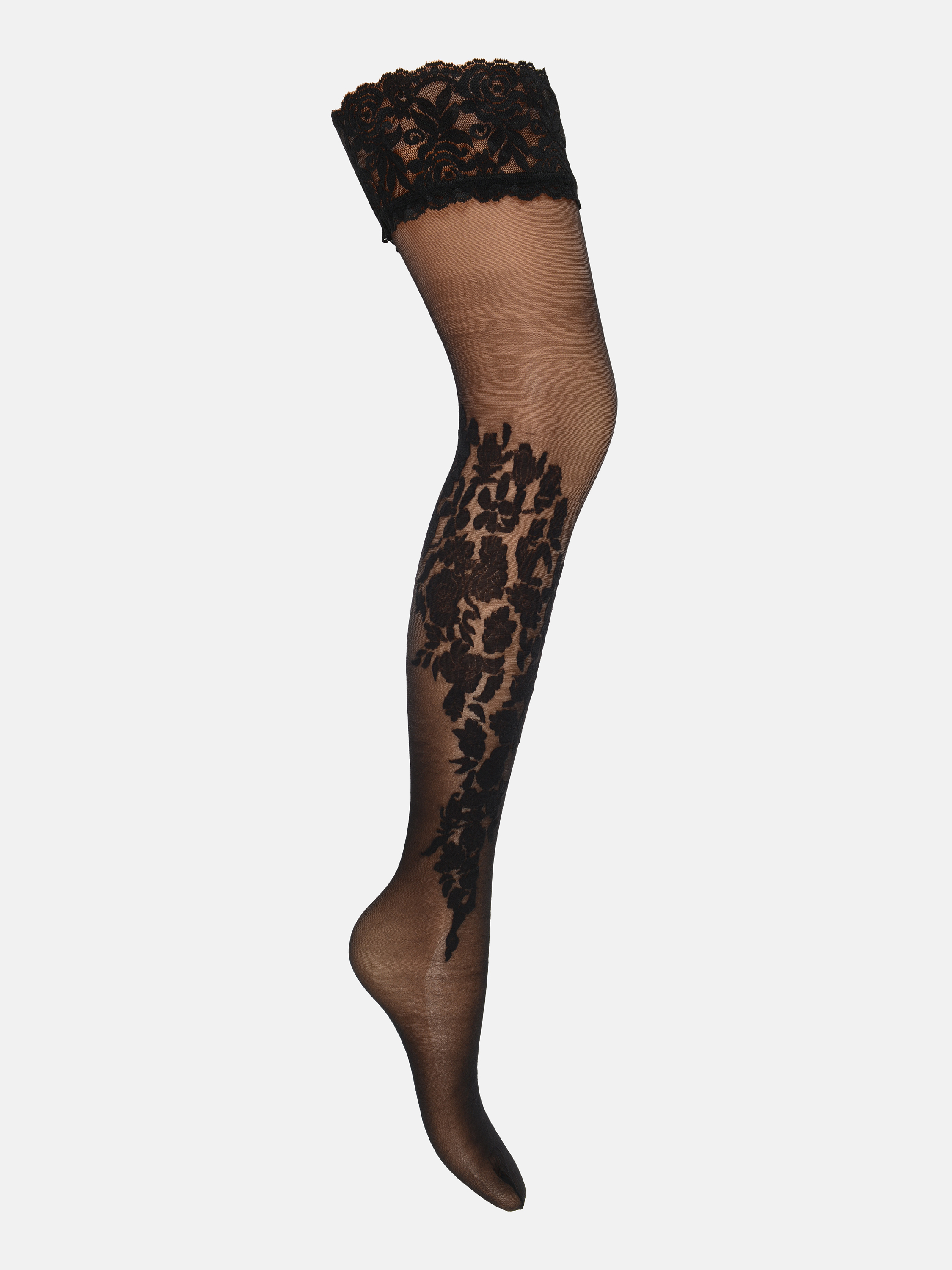 

Чулки C&A 224-51-5548 L-XL 30 Den Черные