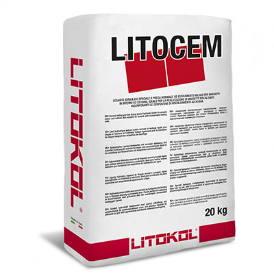 

Cухая стяжка Litokol Litocem(литокол литочем), 20 кг (внутренних и наружных работ)