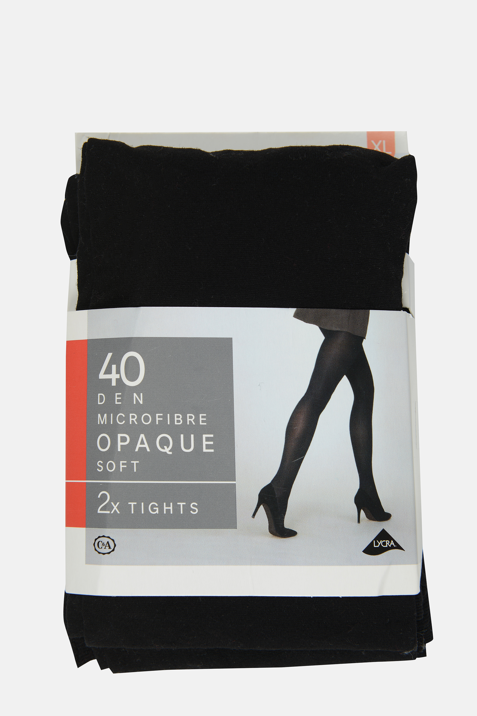 

Колготки C&A 586-77-26105-806 XL 40 Den 2 шт Черные
