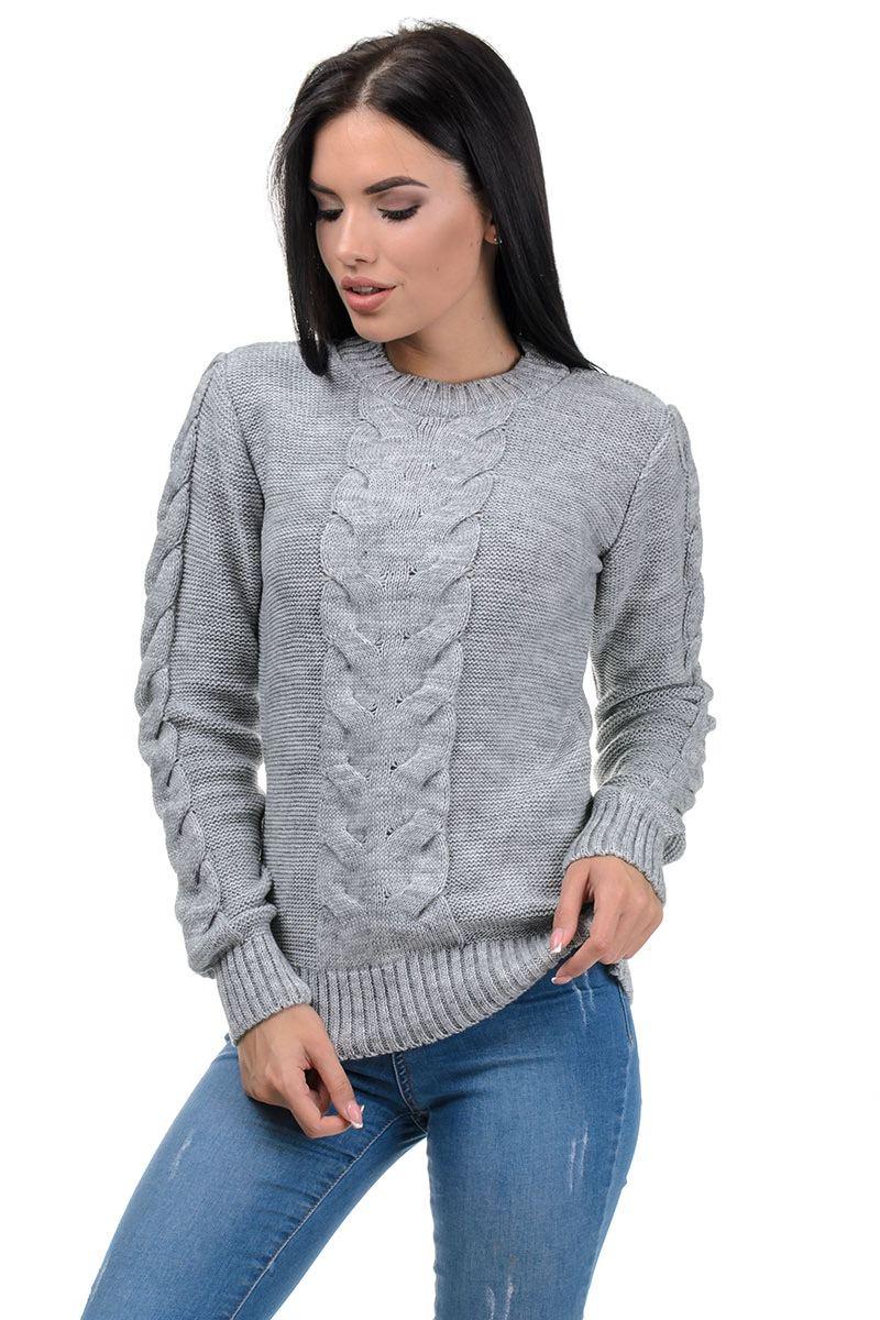 

Fashions • Свитер Лайма Fashions 42-46 серый (№119-нс)