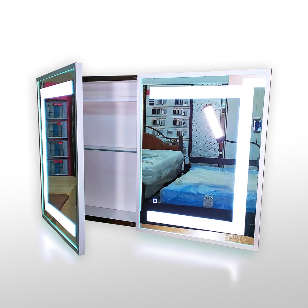 

Зеркальный шкаф SmartWorld Aelita с подсветкой LED двухдверныйсм. (SH-Aelita-100x85)
