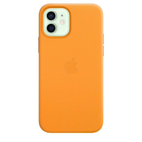 

Чехол ARS Leather case MagSafe для iPhone 12 California Poppy (LC-0209)