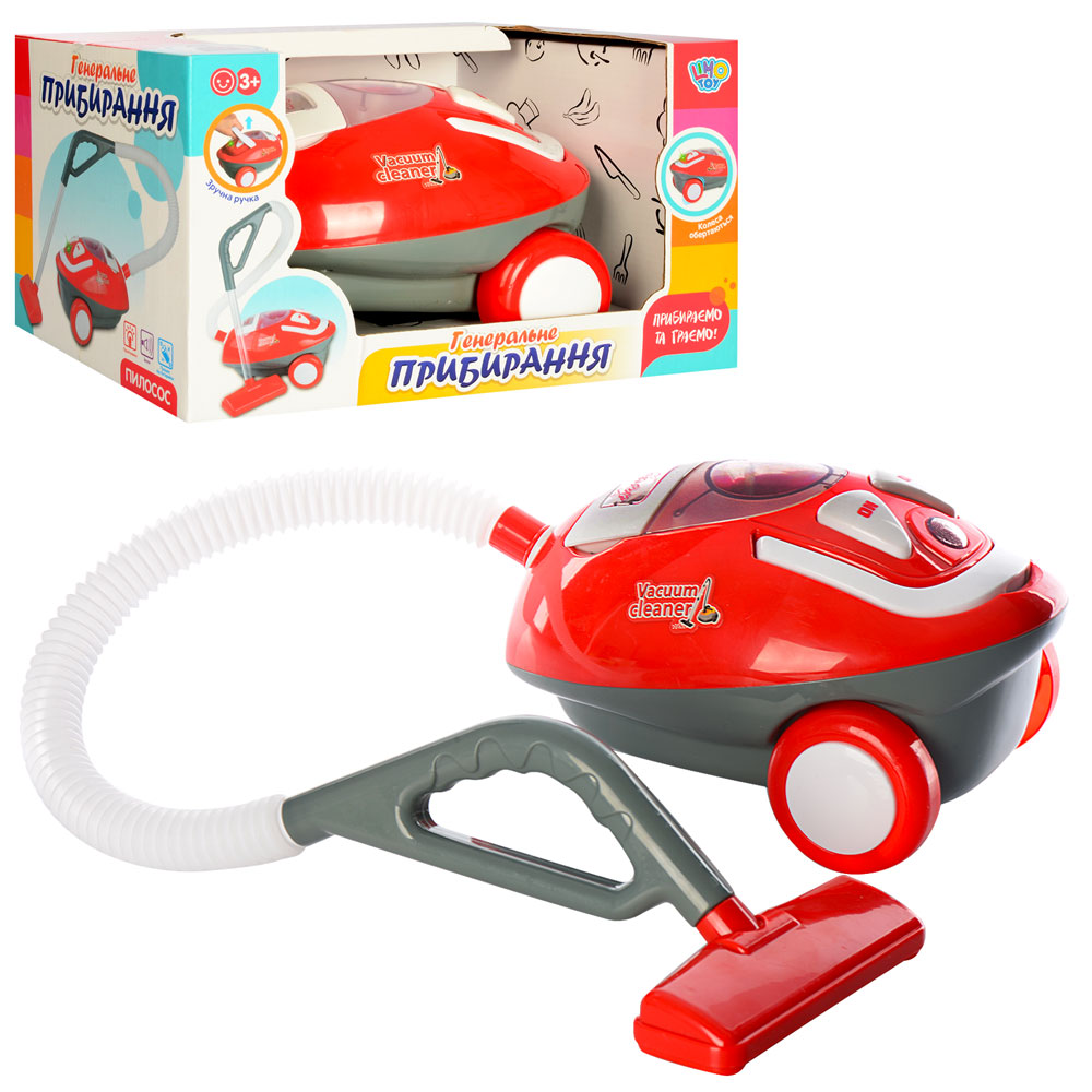 

Игрушечный пылесос Limo Toy красный (RT3200)