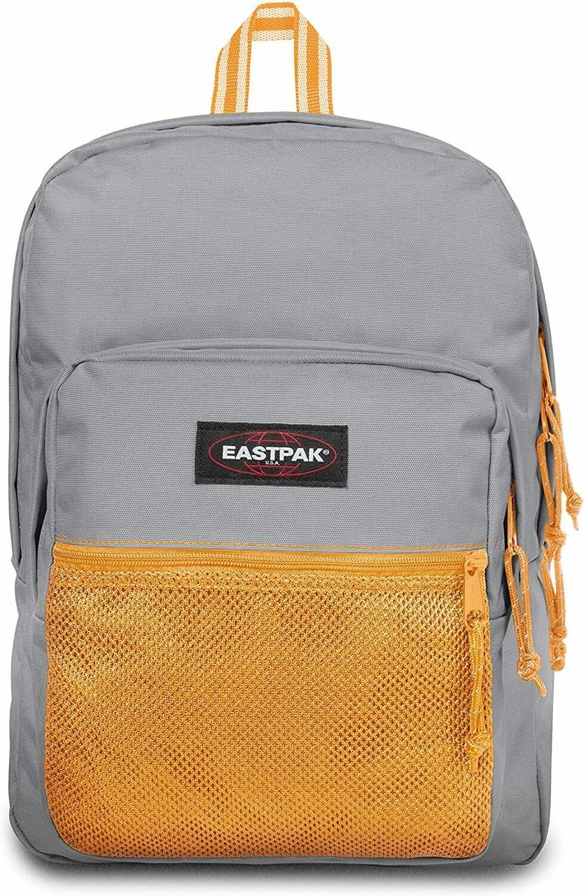 

Рюкзак Eastpak Pinnacle Blackout Concrete, 38 л, серый, желтый