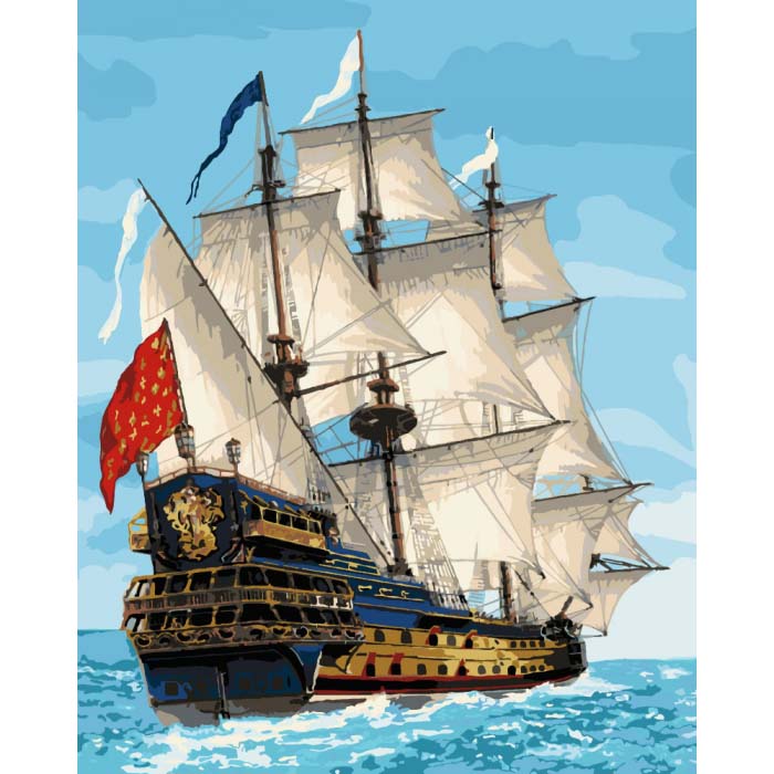 

Картина по номерам Королевский флот Идейка (КНО2729) (108720)