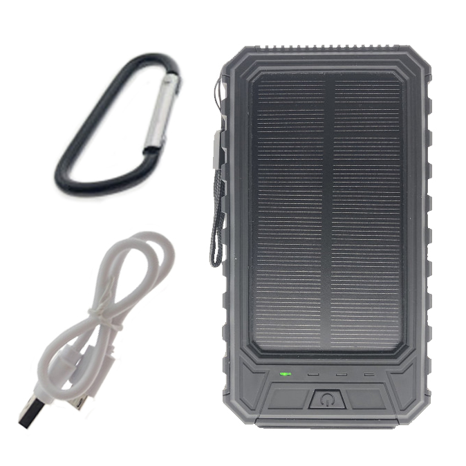 

Портативный аккумулятор с солнечной батареей 10000 mAh Solar Battery SB1 Black R149745