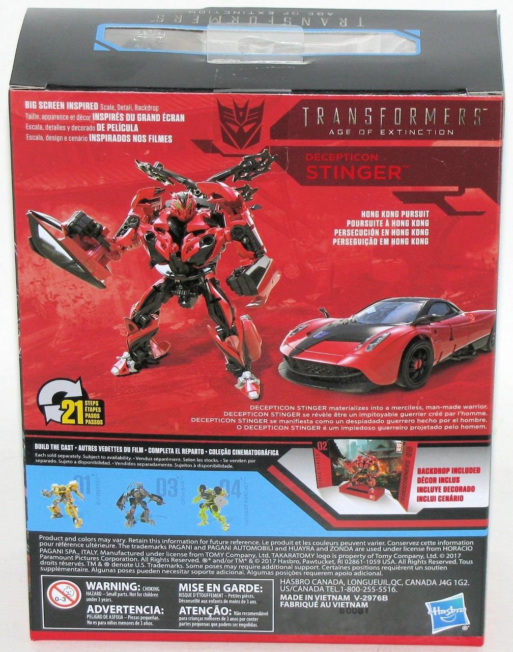 Трансформер десептикон Стингер - Stingers, Deluxe Class, Studio Series,  Takara Tomy, Hasbro - 143548 – фото, отзывы, характеристики в  интернет-магазине ROZETKA от продавца: INEMAK | Купить в Украине: Киеве,  Харькове, Днепре, Одессе, Запорожье, Львове