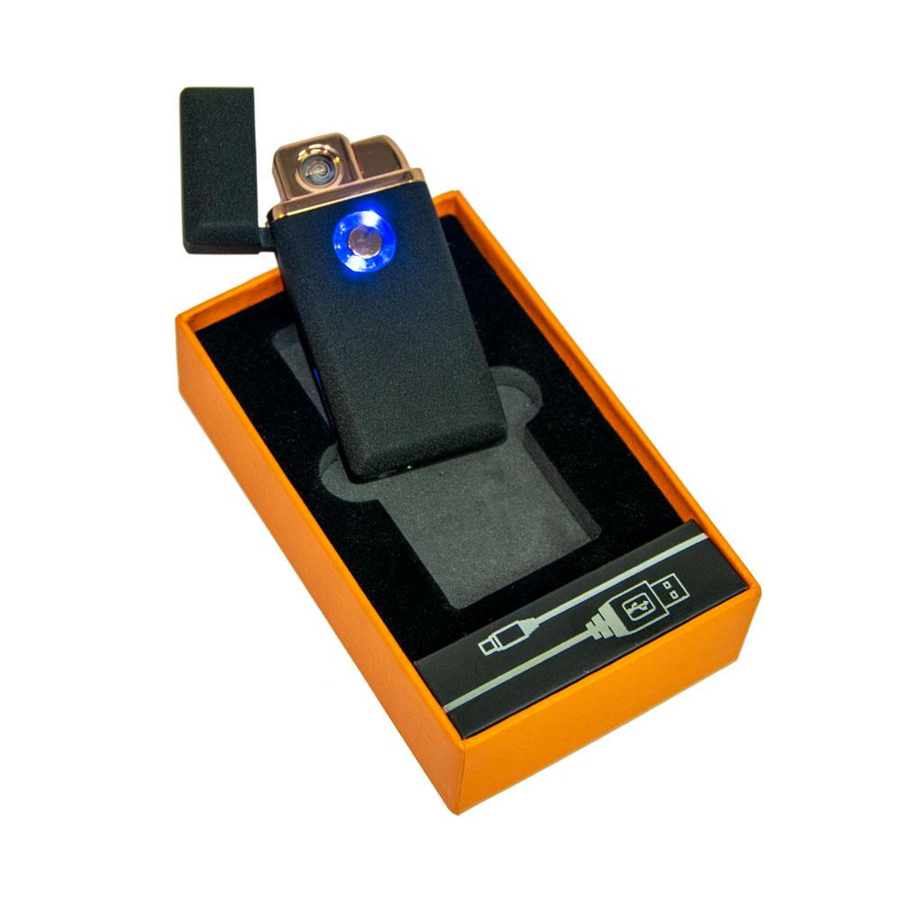 

Запальничка електроімпульсна з USB-роз'ємом Lighter TH 705 2in1 чорна (VS7003720)