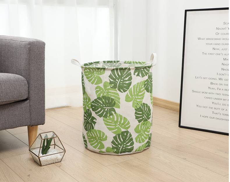 

Корзина для игрушек, белья, хранения Monstera Berni Home Зеленый (57257)
