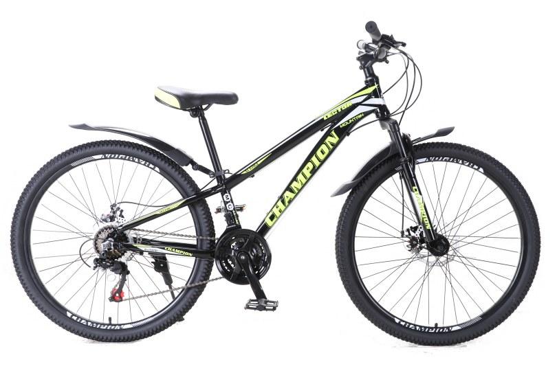 

Велосипед Champion Lector 27.5"19,5" Черный-Жёлтый