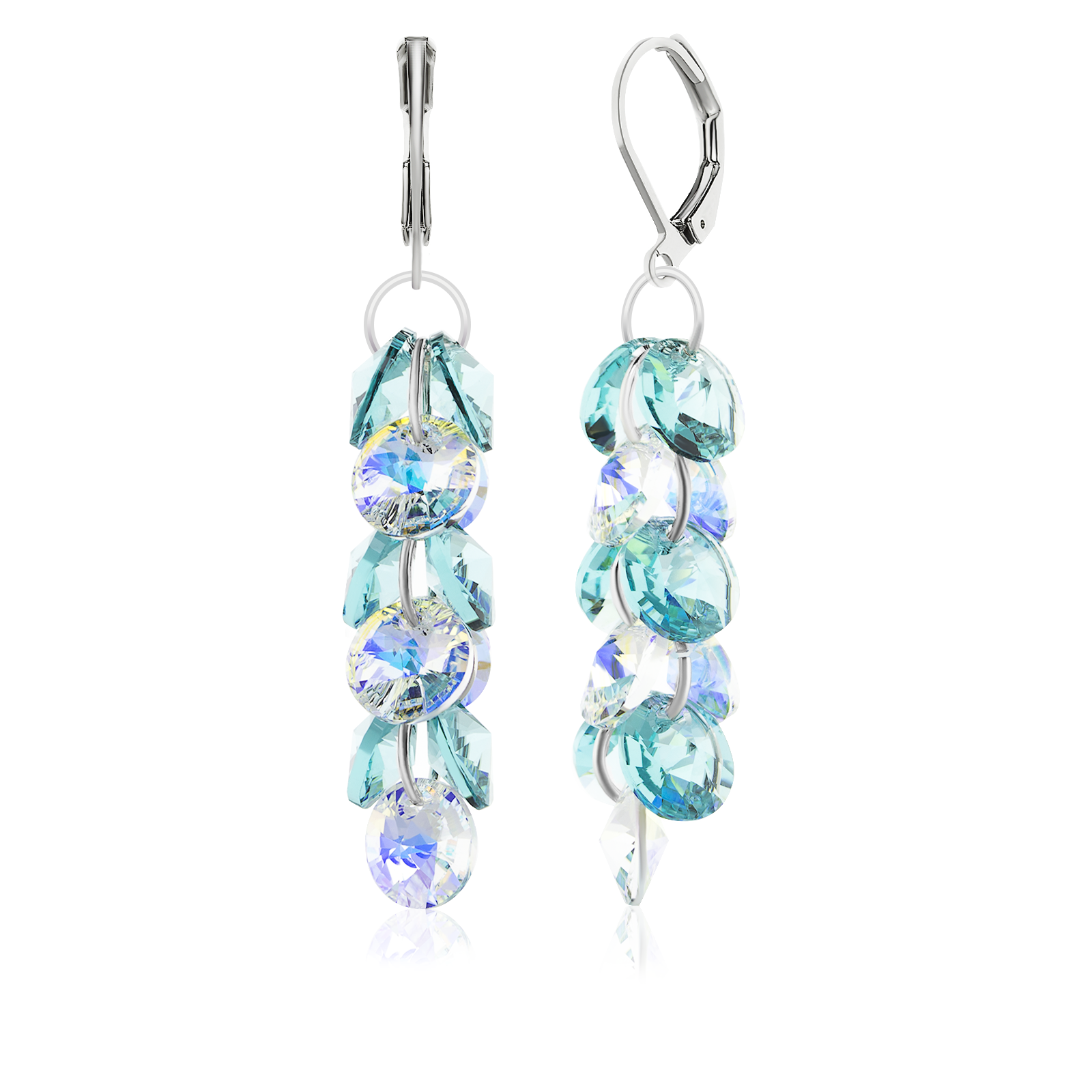 

Серьги KOBI Selena со Swarovski модели 7740-0820-271