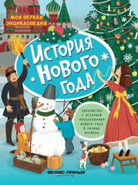 

История Нового года. Книжка с наклейками (18263298)