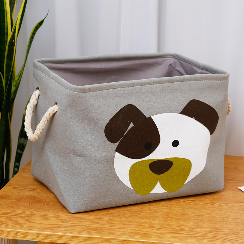 

Корзина для игрушек, белья, хранения Doggy Berni Home Серый (57253)
