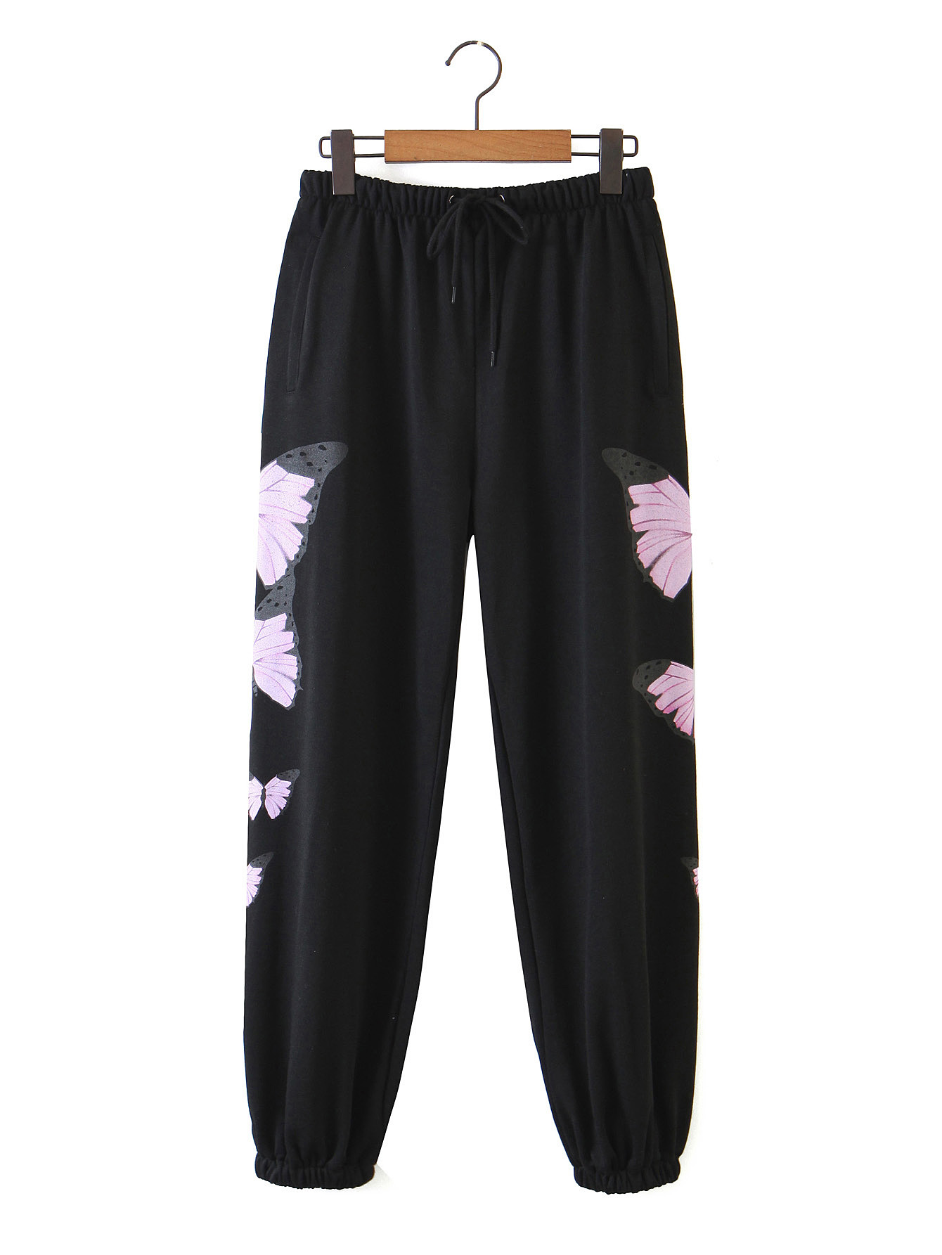 

Брюки-джоггеры женские с принтом Butterfly Berni Fashion () Черный, Брюки-джоггеры женские с принтом Butterfly Berni Fashion (L) Черный