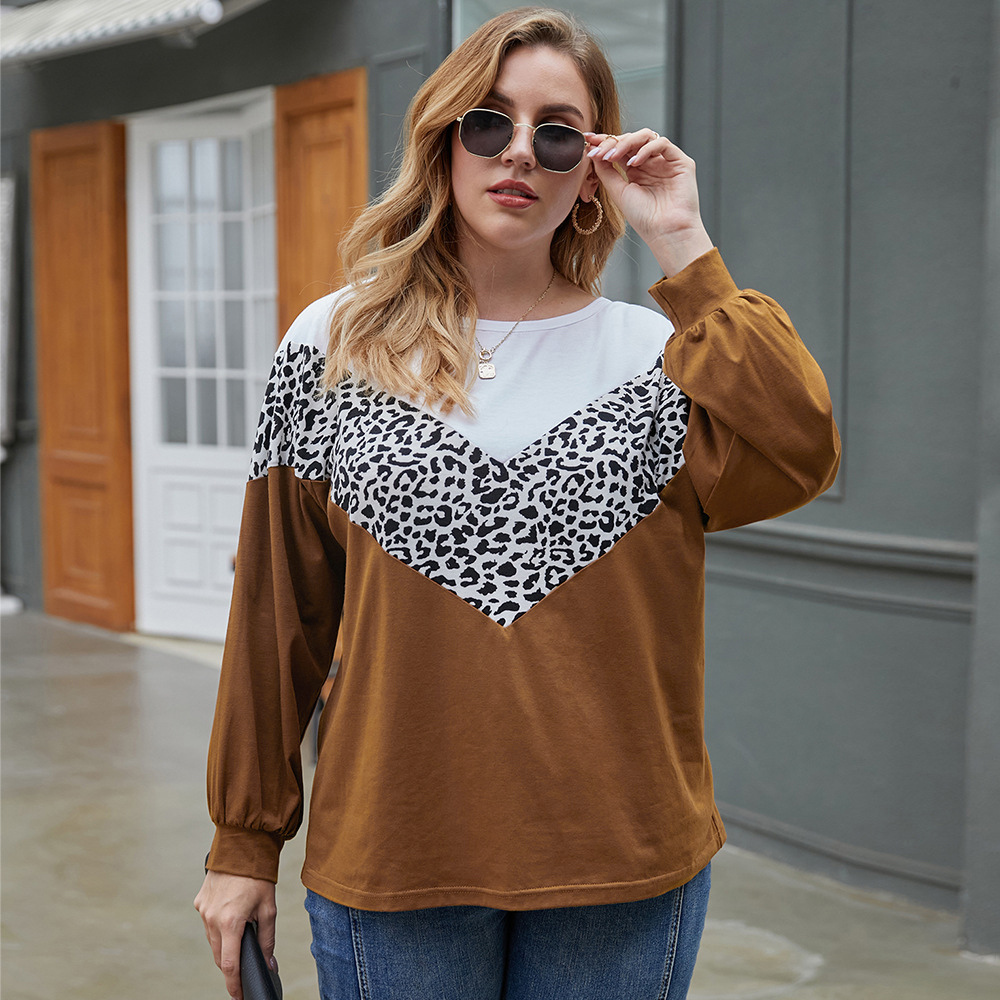 

Лонгслив женский с анималистичным узором Leopard Berni Fashion PLUS () Коричневый, Лонгслив женский с анималистичным узором Leopard Berni Fashion PLUS (3XL) Коричневый