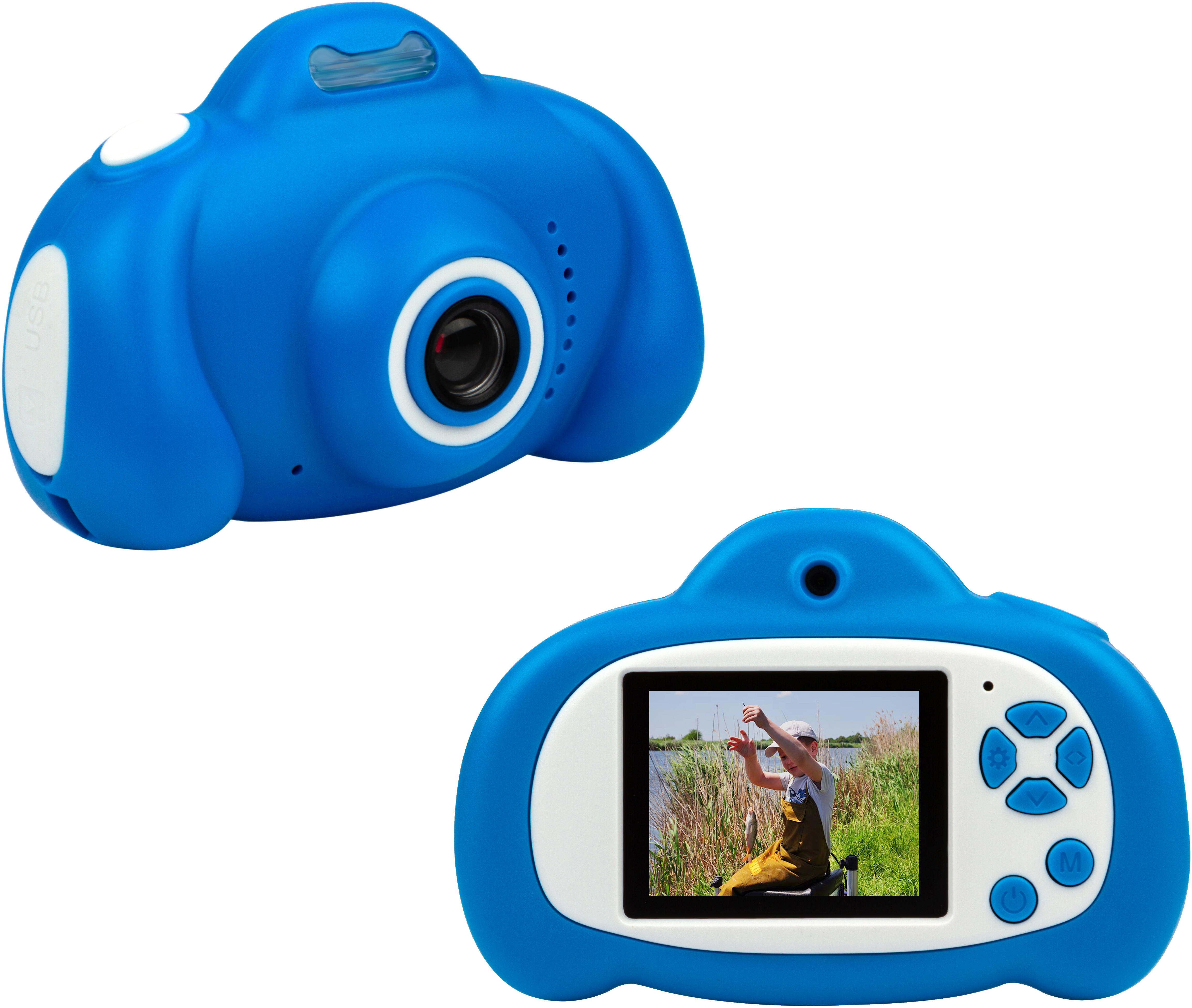 

Цифровой детский фотоаппарат Air Clic 10 LED 2CAM 20MP 1080p Blue (airclchft10bl)