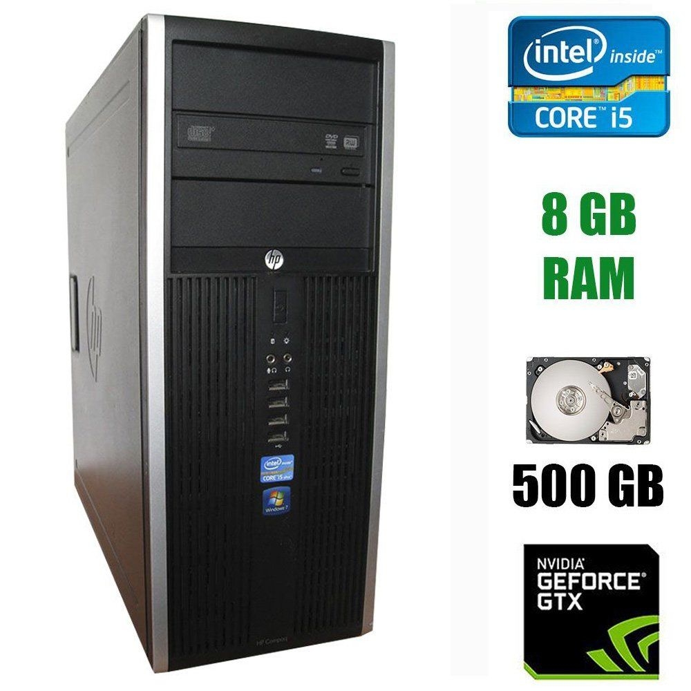 

Б/у HP Compaq 8300 Pro Tower / Intel Core i5-3570 (4 ядра по 3.4 - 3.8GHz) / 8 GB DDR3 / 500 GB HDD / nVidia GeForce GTX 750 Ti, 2 GB GDDR5, 128-bit