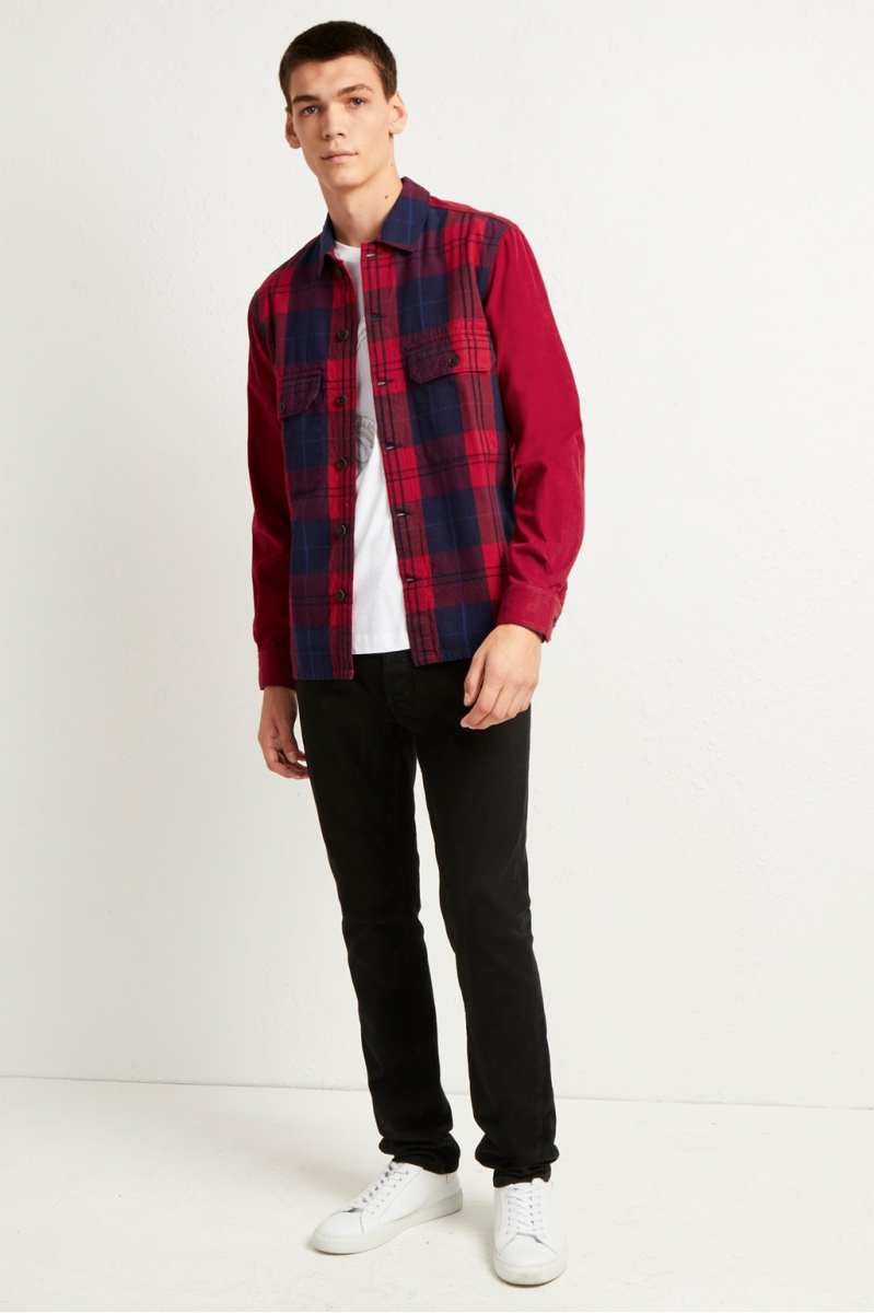 

Сорочка тепла French Connection ARUSHA FLANNEL CHECK 52kig TANGO RED  Червоний, Сорочка тепла French Connection ARUSHA FLANNEL CHECK 52kig TANGO RED L Червоний