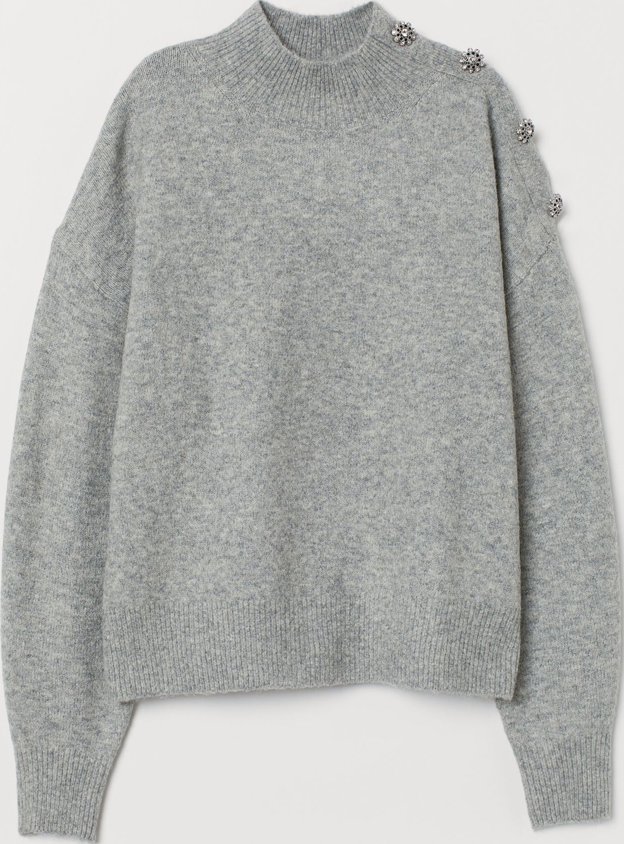 

Свитер H&M 1612-8530890 XS Серый