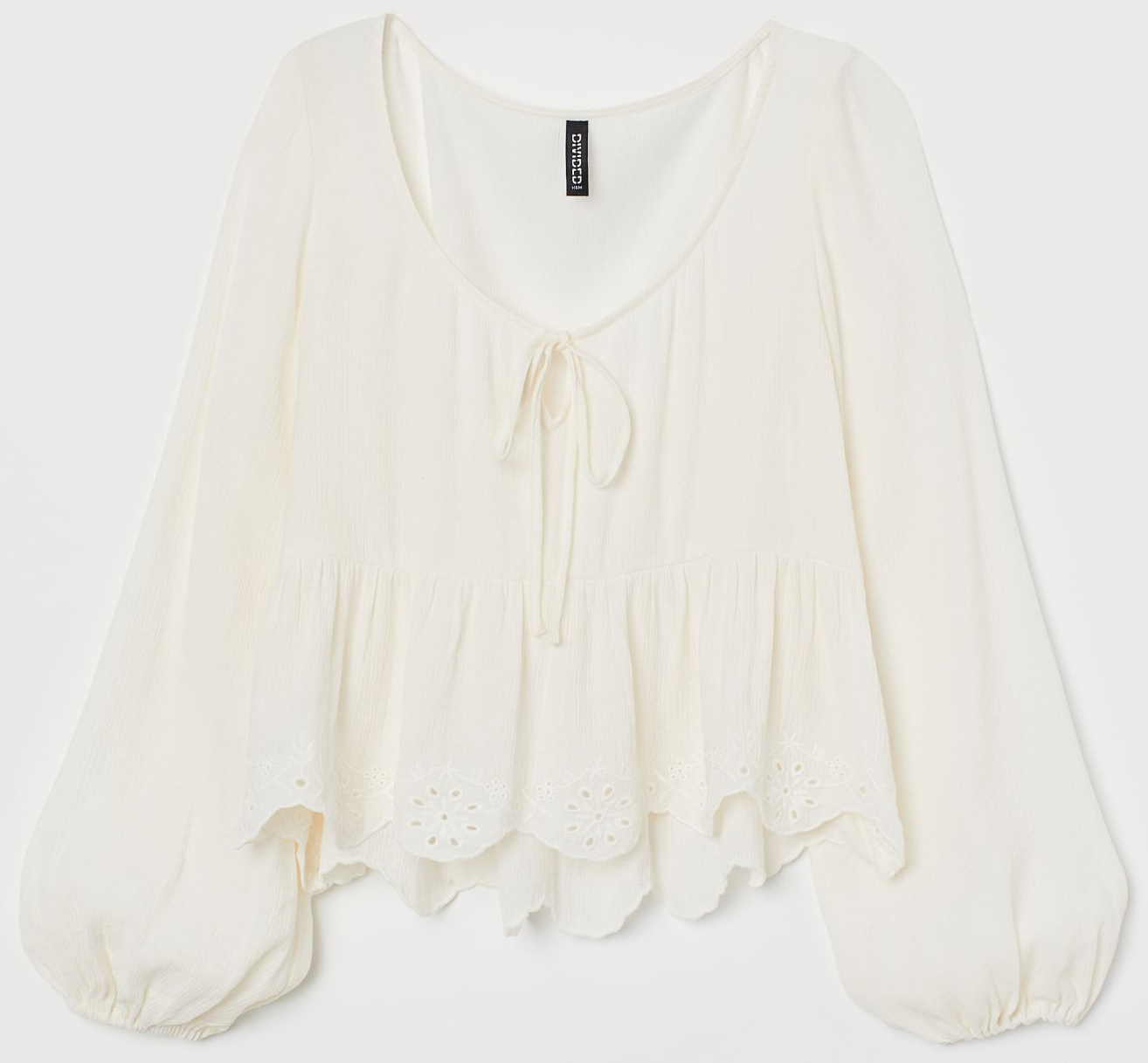 

Блузка H&M 1612-8886091 44 Белая