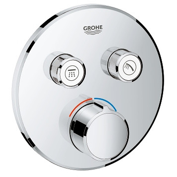 

Смеситель для душа Grohe SmartControl внешняя часть, на 2 выхода, без подключения шланга, хром