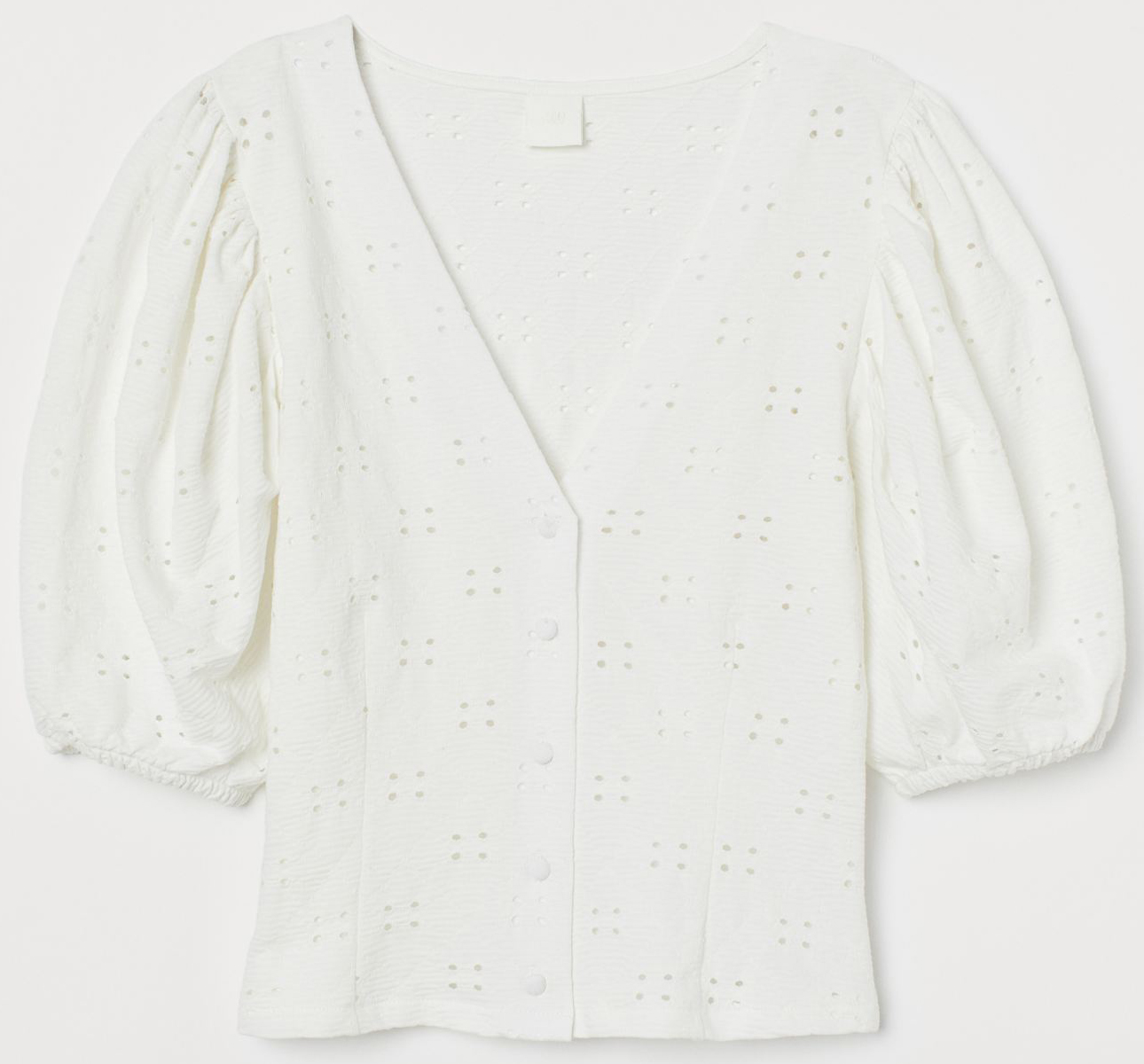 

Блузка H&M 1912-8323621 M Белая