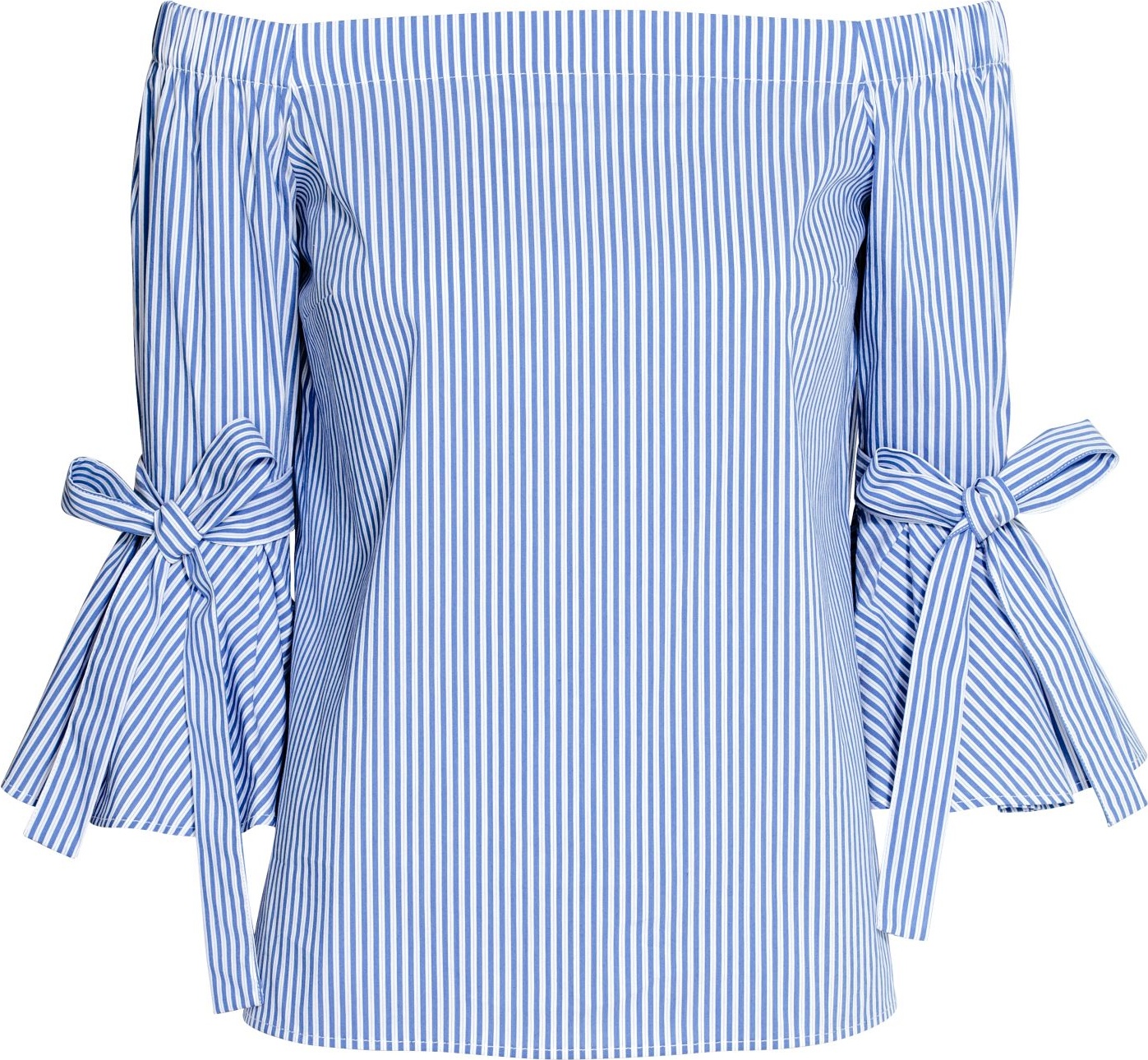 

Блузка H&M 912-5340585 40 Голубая