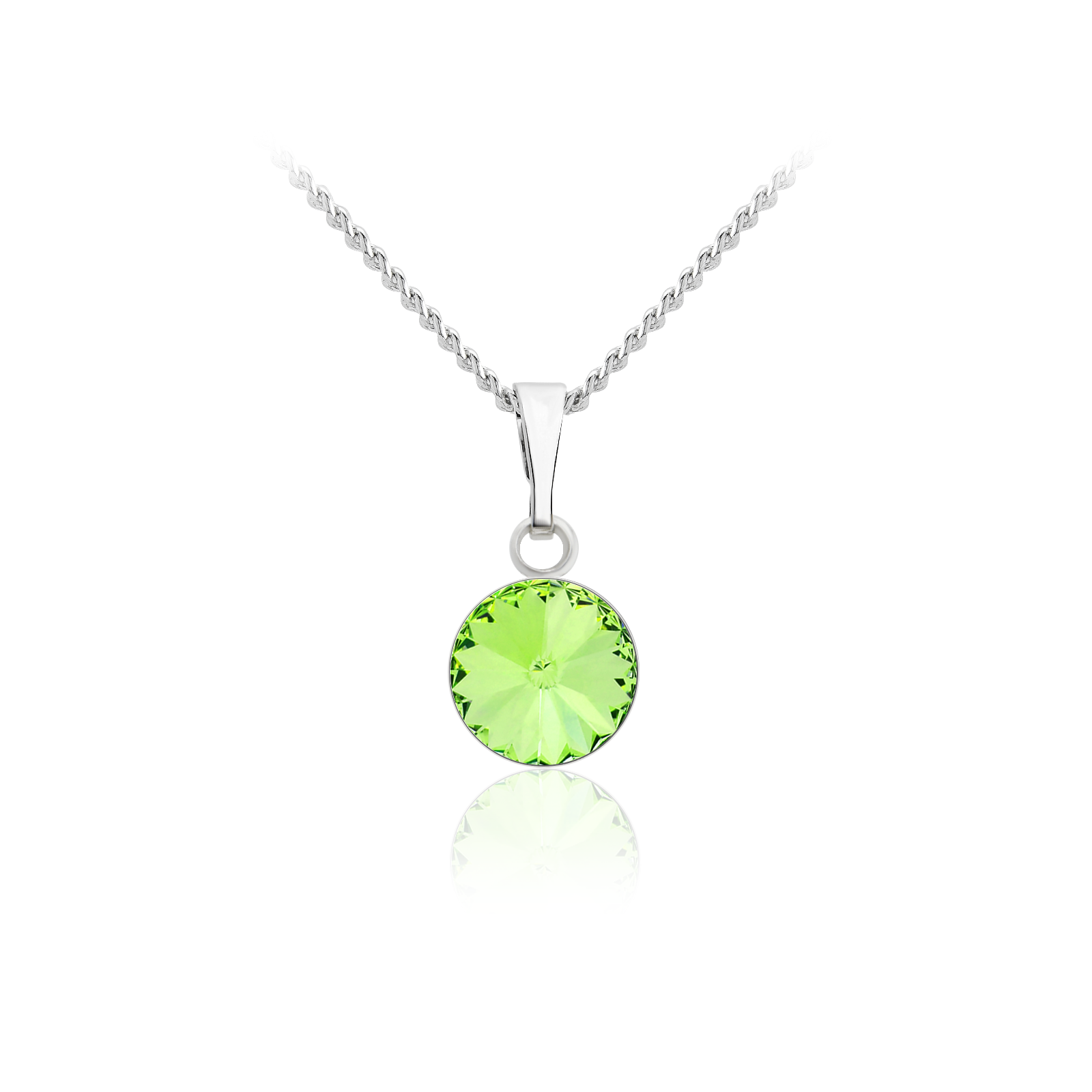 

Кулон c цепочкой KOBI Rivoli 8 мм с кристаллом Swarovski модели 7730-1188-09-32