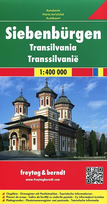 

Transylvania: Harta turisticka