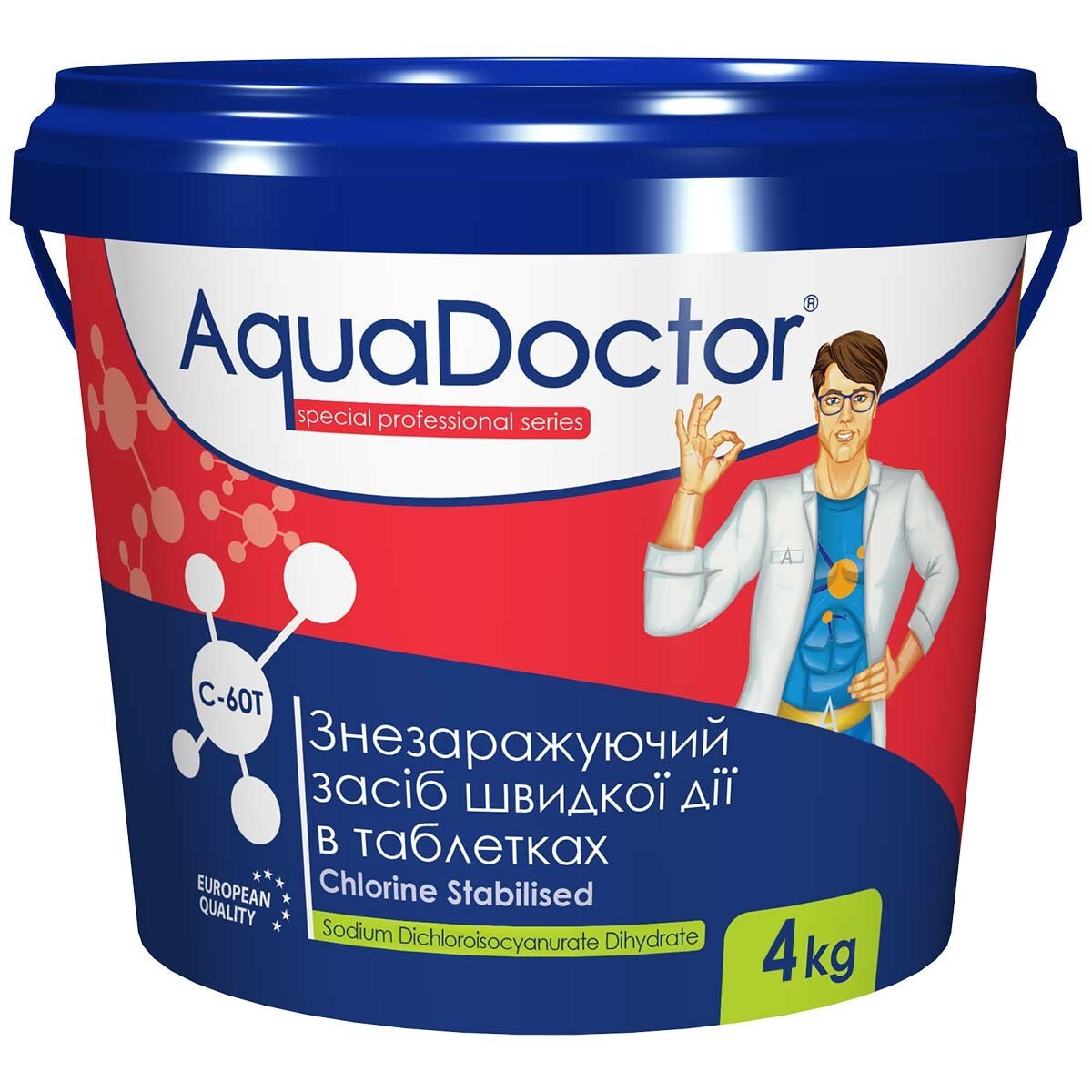 

AquaDoctor C-60T хлор-шок в таблетках 4 кг