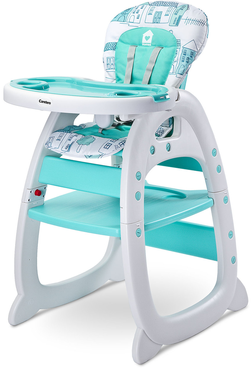 

Стульчик трансформер для кормления Caretero Homee Mint