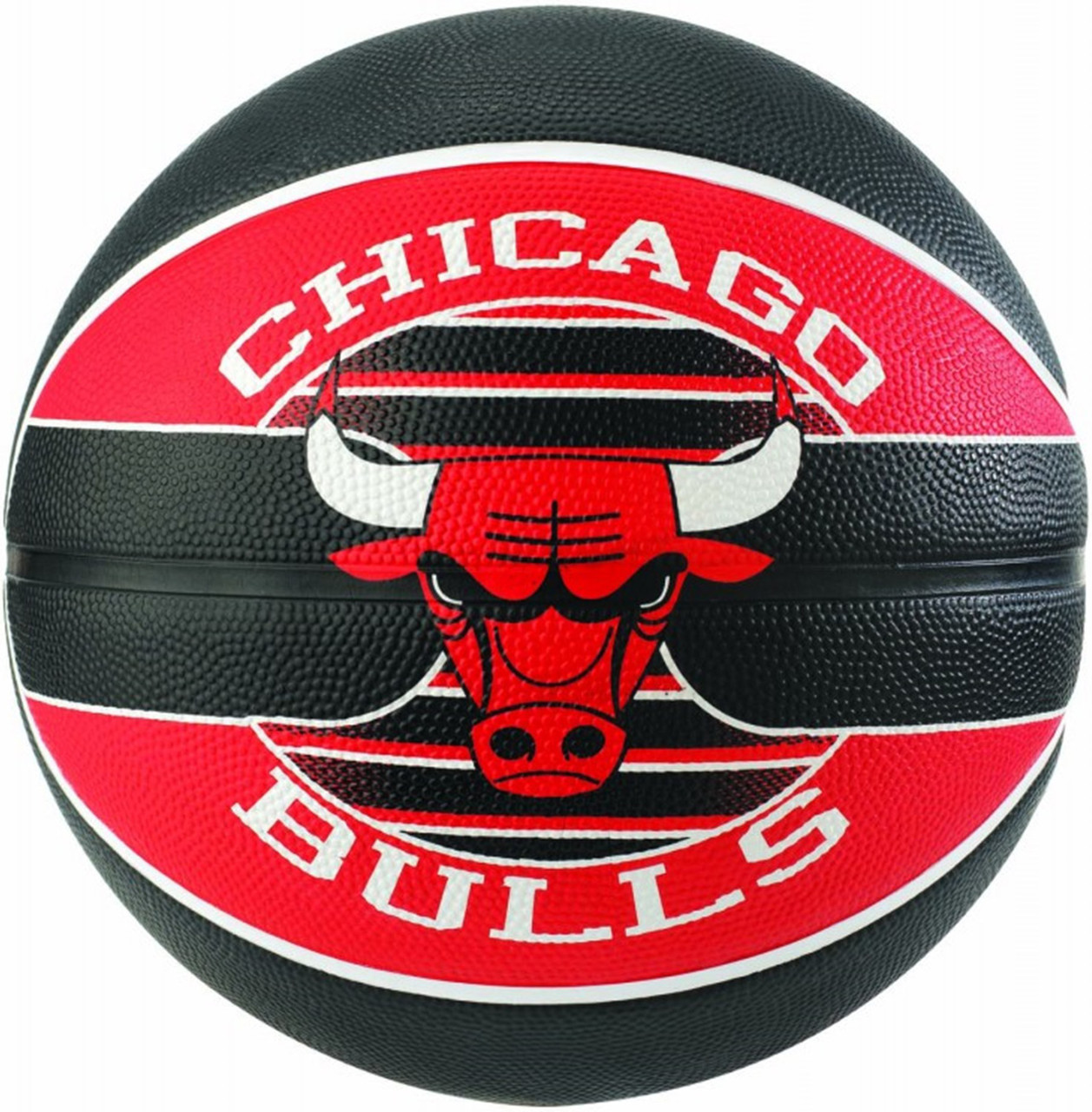 

Мяч баскетбольный Spalding NBA Team Chicago Bulls размер 7 резиновый красный-черный (NBA_TCB_7)