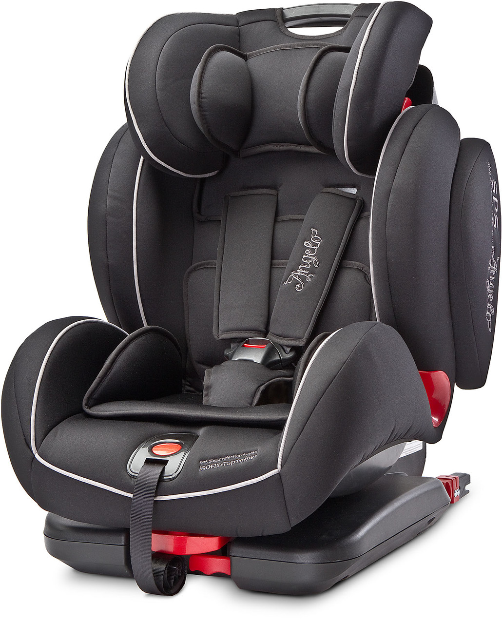 

Автокресло Caretero AngeloFIX Black (9-36 кг.)