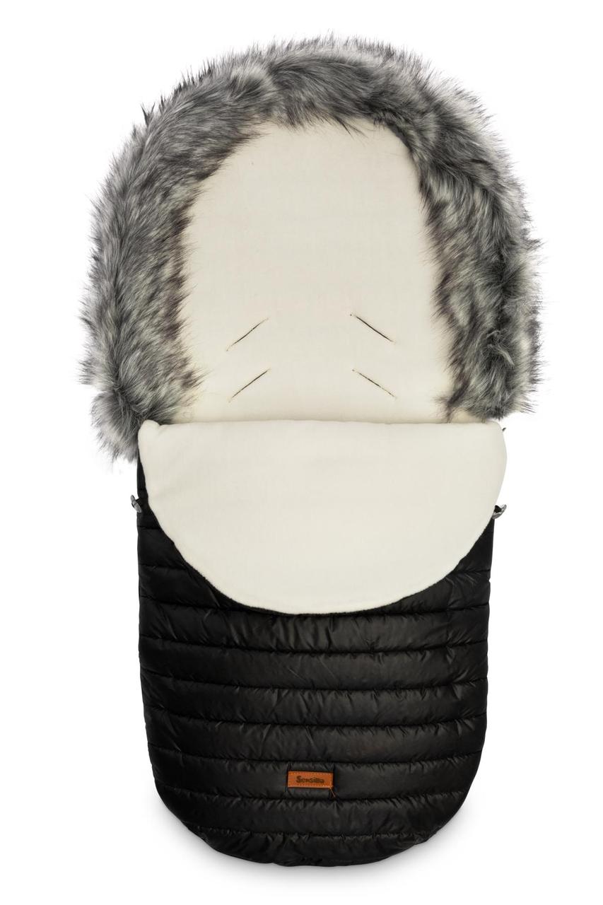 

Зимний конверт в коляску Sensillo Elf Black