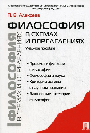 

Философия в схемах и определениях. Учебное пособие