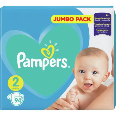 

Подгузник Pampers New Baby Mini Размер 2 (4-8 кг), 94 шт. (8001090948137)