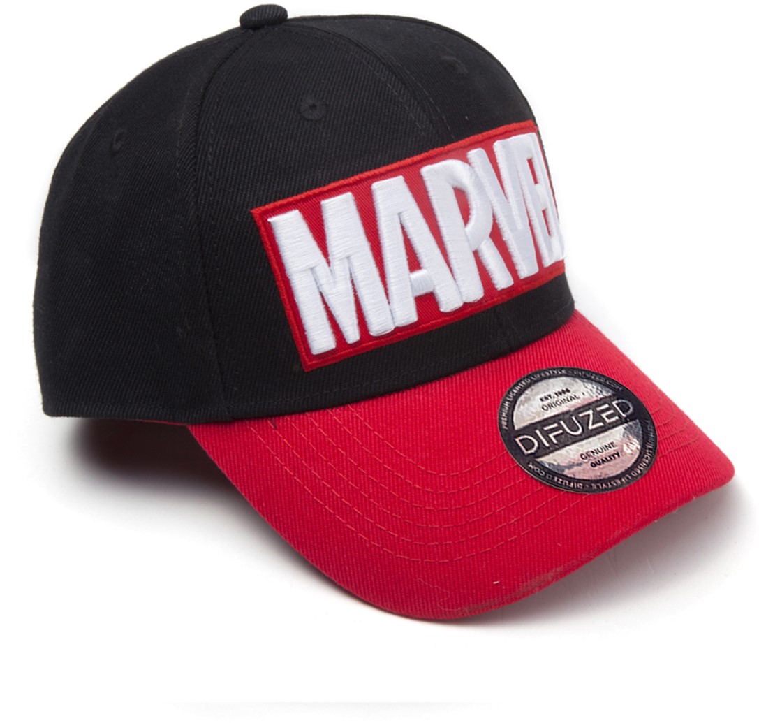 

Кепка Difuzed Marvel - Red Brick Logo Curved Bill Cap (BA071346MVL)