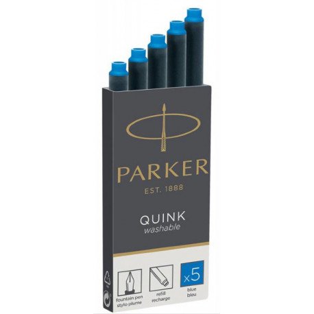 

Расходник для ручек Parker Quink /5шт. голуб. 11 410WBL