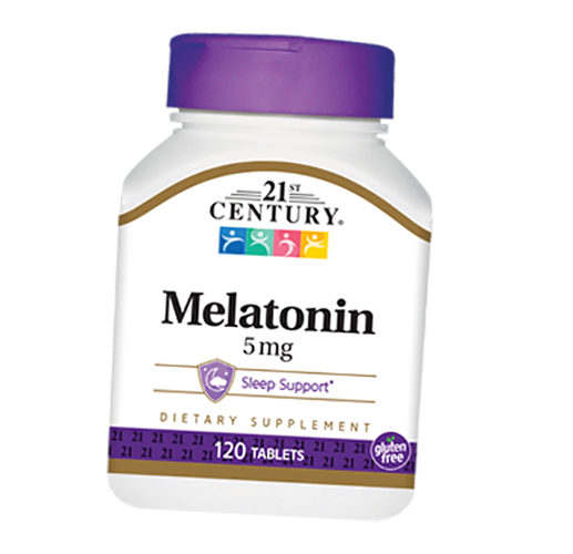

Мелатонин, Melatonin 5, 21st Century 120таб (72440003)