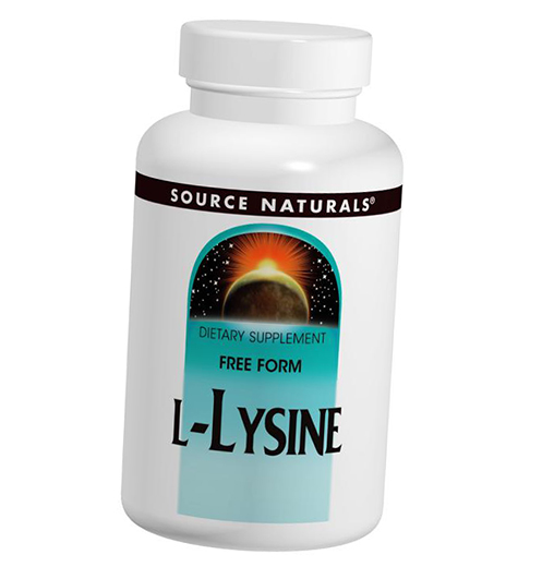 

Л Лизин, L-Lysine 500, Source Naturals 250таб (27355021)