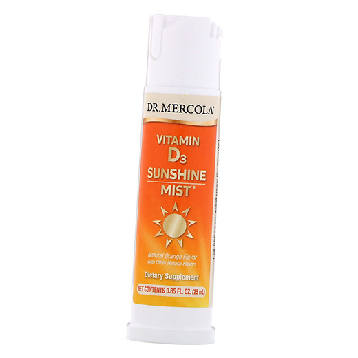 

Dr. Mercola Vitamin D3 Sunshine Mist 25мл Апельсин (36387020)