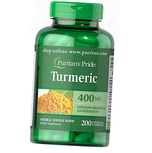 

Экстракт корня куркумы, Turmeric 400, Puritan's Pride 200капс (71367019)