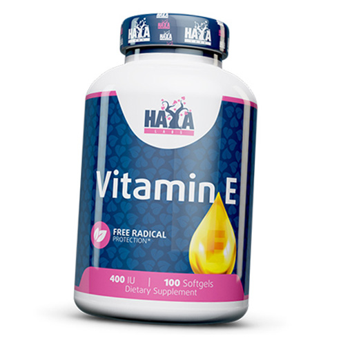 

Витамин Е, Альфа-Токоферол, Vitamin E, Haya 100гелкапс (36405078)