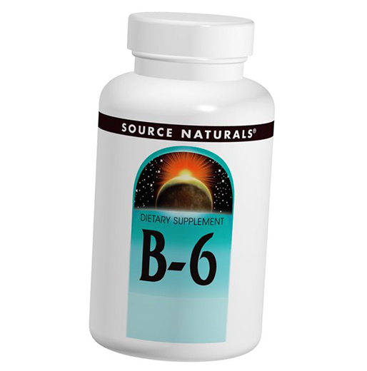 

Витамин B6 (Пиридоксин), Coenzymated B-6 100, Source Naturals 60таб (36355072)