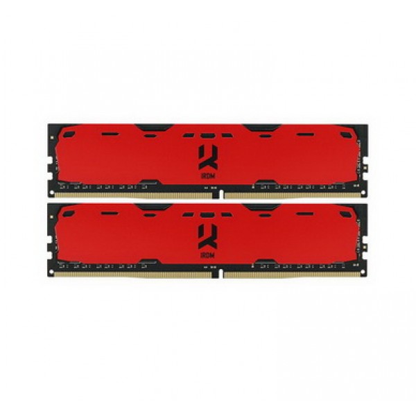 

DDR4 2x4GB/2400 GOODRAM Iridium Red (IR-R2400D464L15S/8GDC)