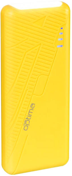 

УМБ Optima OPB-10 10000 mAh Yellow (OPT-OPB-10YLL)