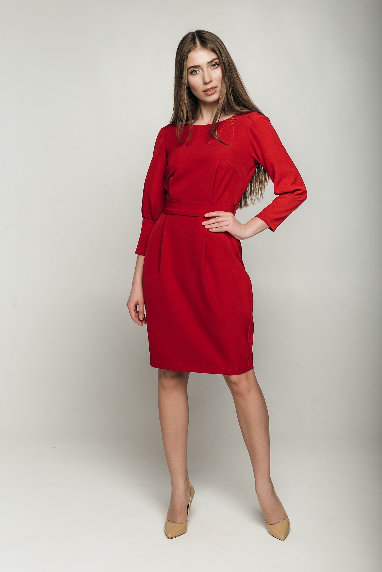 

Платье Simply brilliant Амелия M Красное