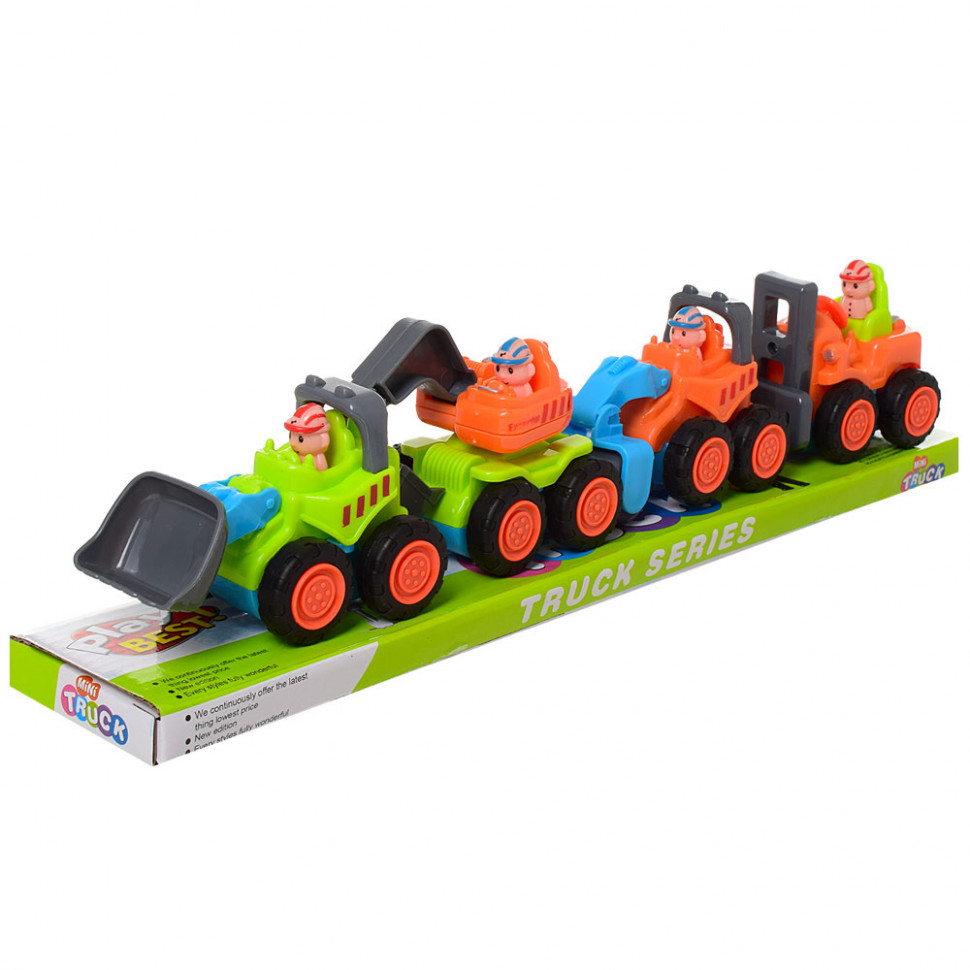 

Игровой набор машинок "Стройтехника" A Toys 3689-1