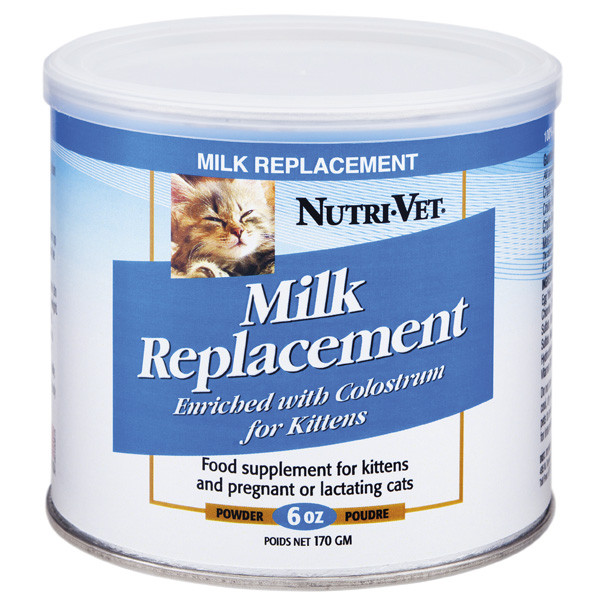 

Сухое молоко Nutri-Vet Kitten Milk НУТРИ-ВЕТ заменитель кошачьего молока для котят, 170 г