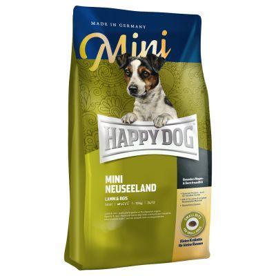 

Сухой корм HAPPY DOG Mini Neuseeland для собак с ягненком и рисом, 8 кг